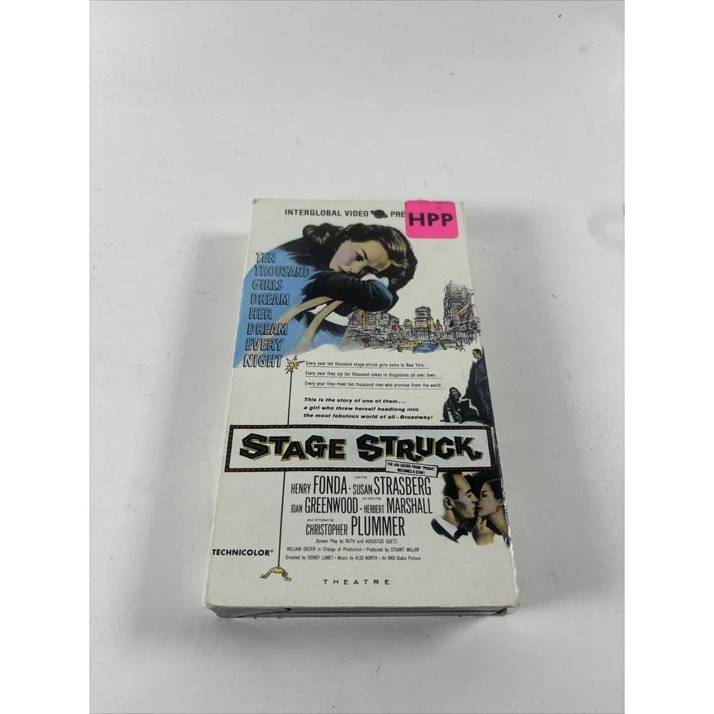 Stage Struck VHS Interglobal Video Canada